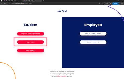 mybvc account|D2L Login Page .